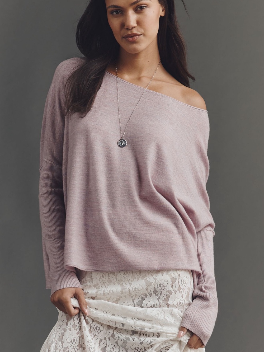 Nwt wool oversized long sleeve sweater anthro